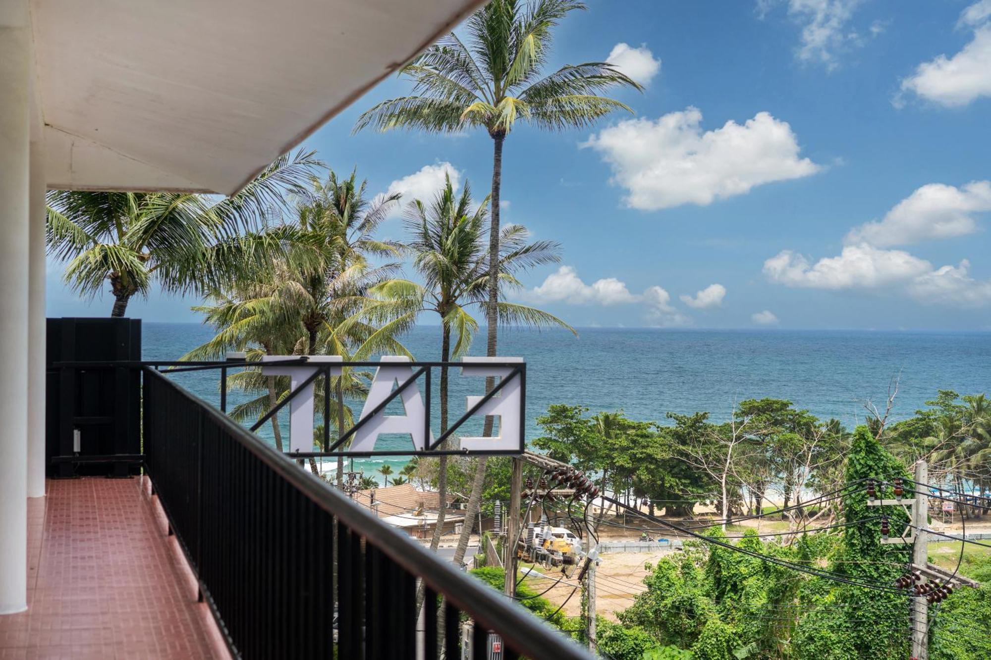 Actual sea view through the balcony of Oceanview Bungalows by EAT